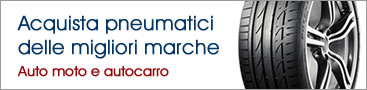 Acquista on line pneumatici delle migliori marche